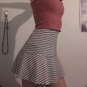 LUSH checker skirt